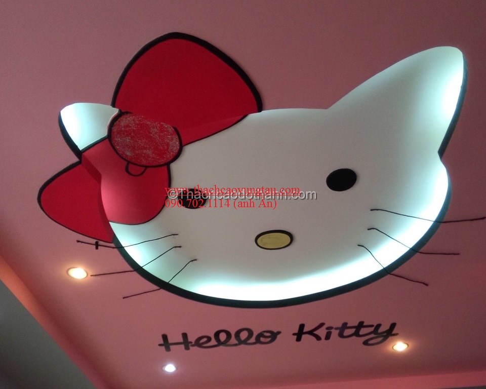 Mẫu hello kitty dành cho những bé yêu màu hồng