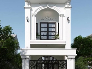 NHỮNG MẪU 3D NHÀ TÂN CỔ ĐIỂN